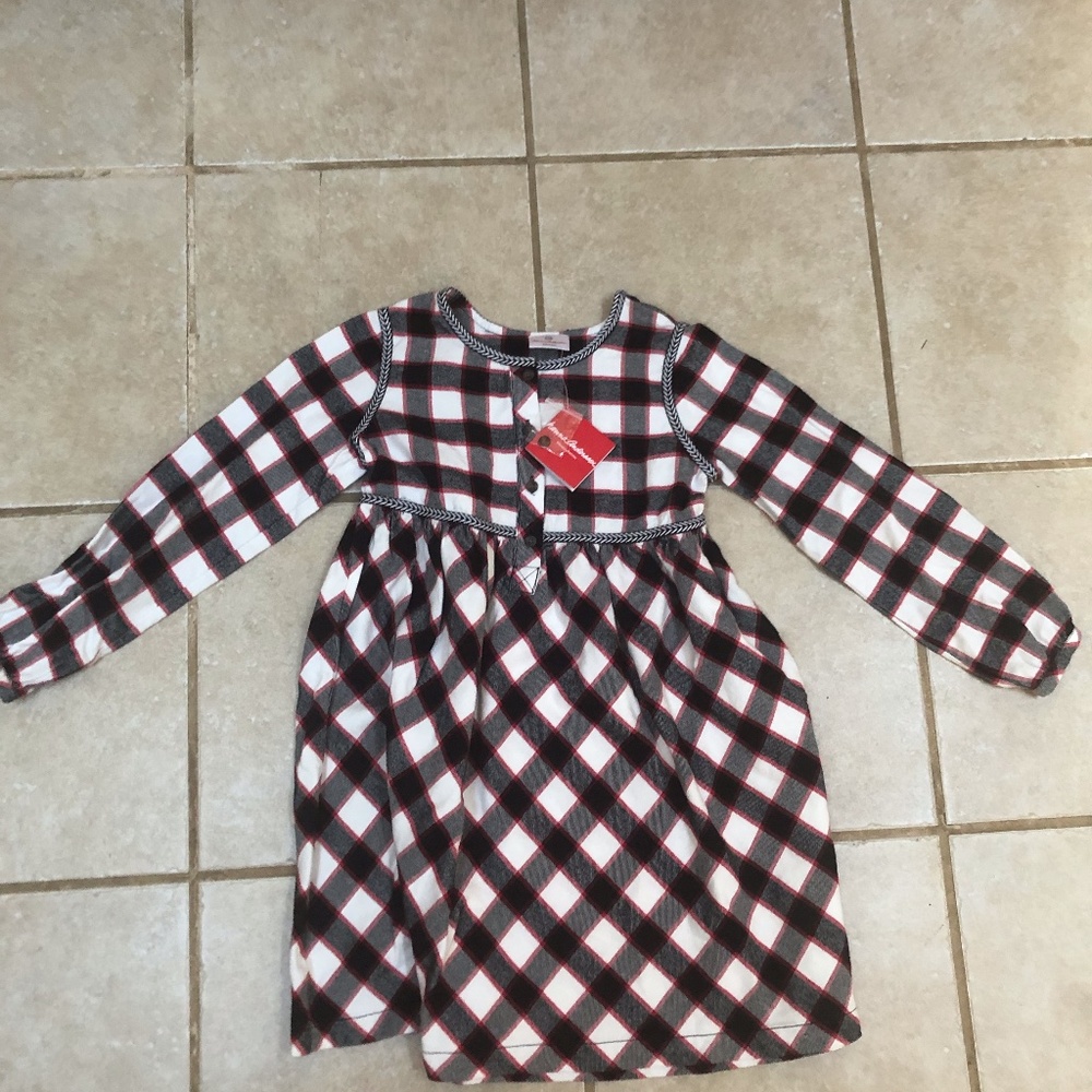 Girls plaid hanna Anderson dress